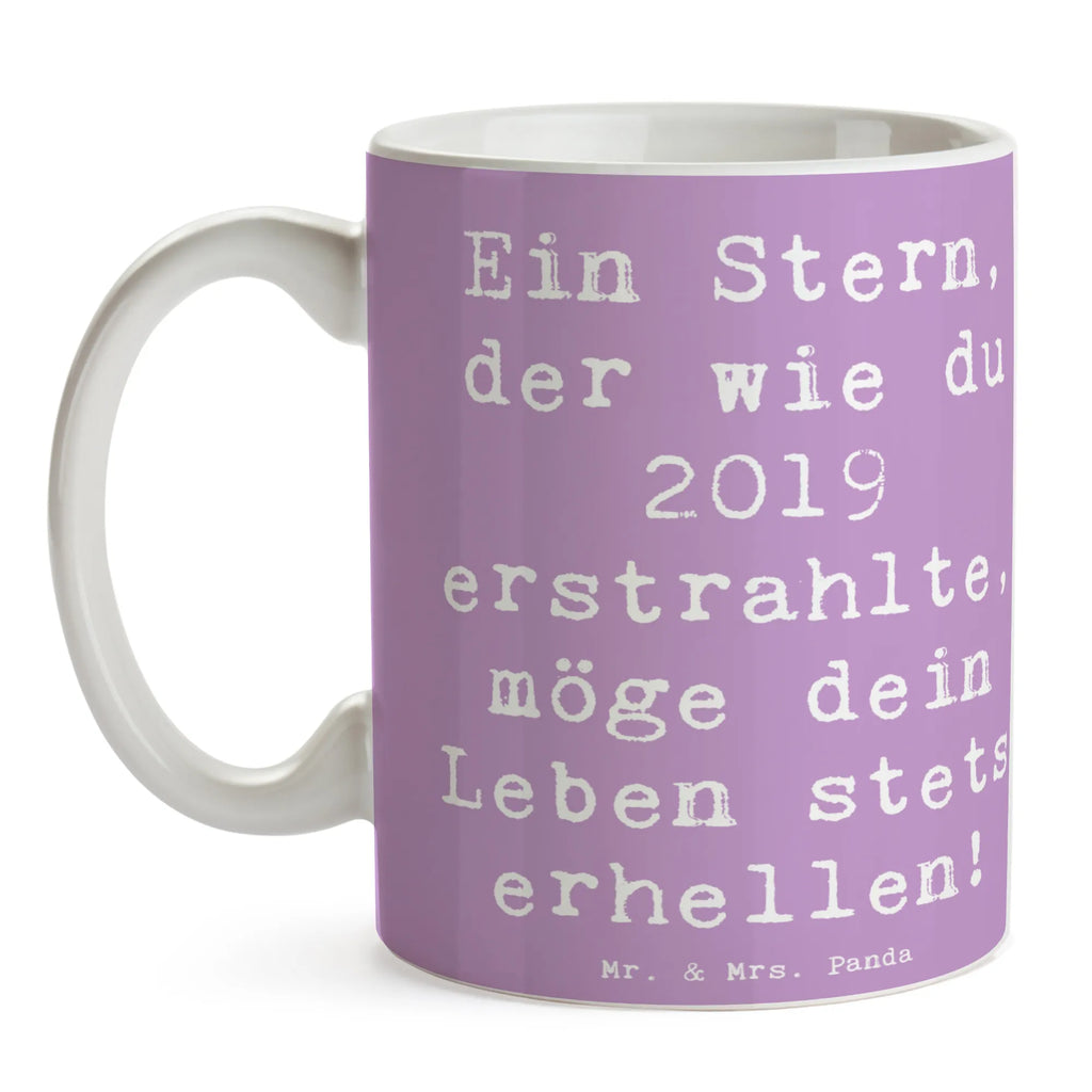 Tasse Spruch 2019 Geburtstag Stern Porzellantasse, Keramiktasse, Teetasse, Tasse mit Motiven, Tasse mit Zitaten, Tasse, Geschenktasse, Bürotasse, Kaffeetasse, Geburtstag, Geburtstagsgeschenk, Geschenk