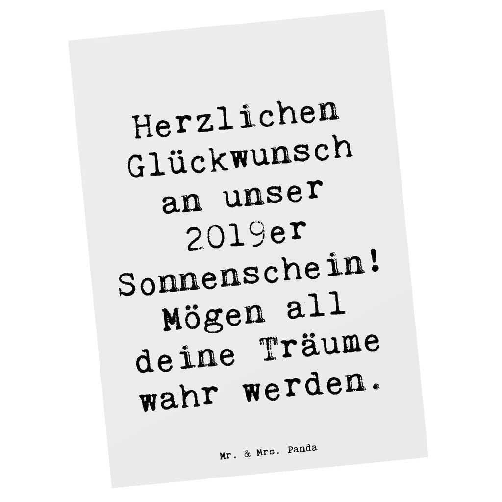 Postcard Saying Herzlichen Glückwunsch an unser 2019er Sonnenschein! Mögen all deine Träume wahr werden. Ansichtskarten, Karte, Einladungskarte, Postkarte, Einladungskarten Geburtstag, Einladung, Geburtstagskarte, Geschenkkarte, Grußkarte, Einladung Geburtstag, Ansichtskarte, Dankeskarte, Geburtstag, Geburtstagsgeschenk, Geschenk