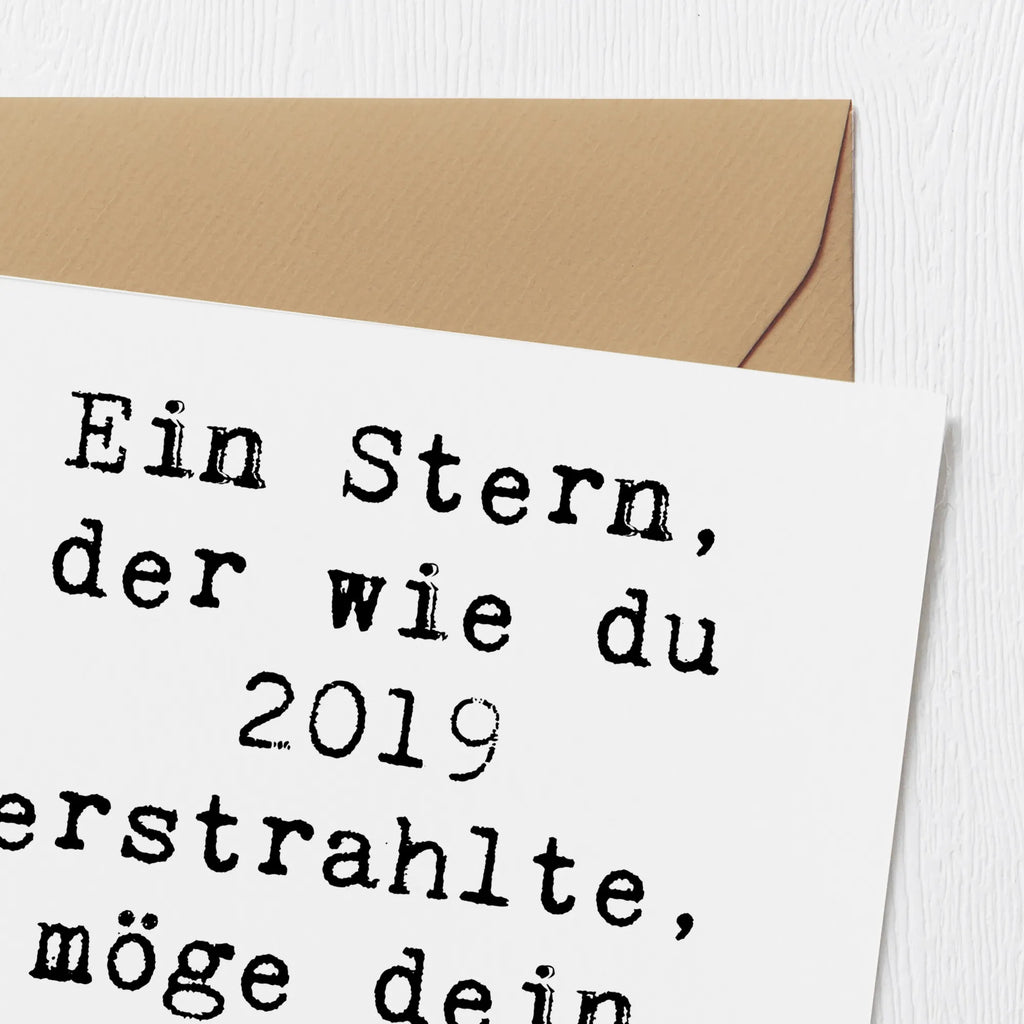 Deluxe Karte Spruch 2019 Geburtstag Stern Karte, Grußkarte, Klappkarte, Einladungskarte, Glückwunschkarte, Hochzeitskarte, Geburtstagskarte, Hochwertige Grußkarte, Hochwertige Klappkarte, Geburtstag, Geburtstagsgeschenk, Geschenk