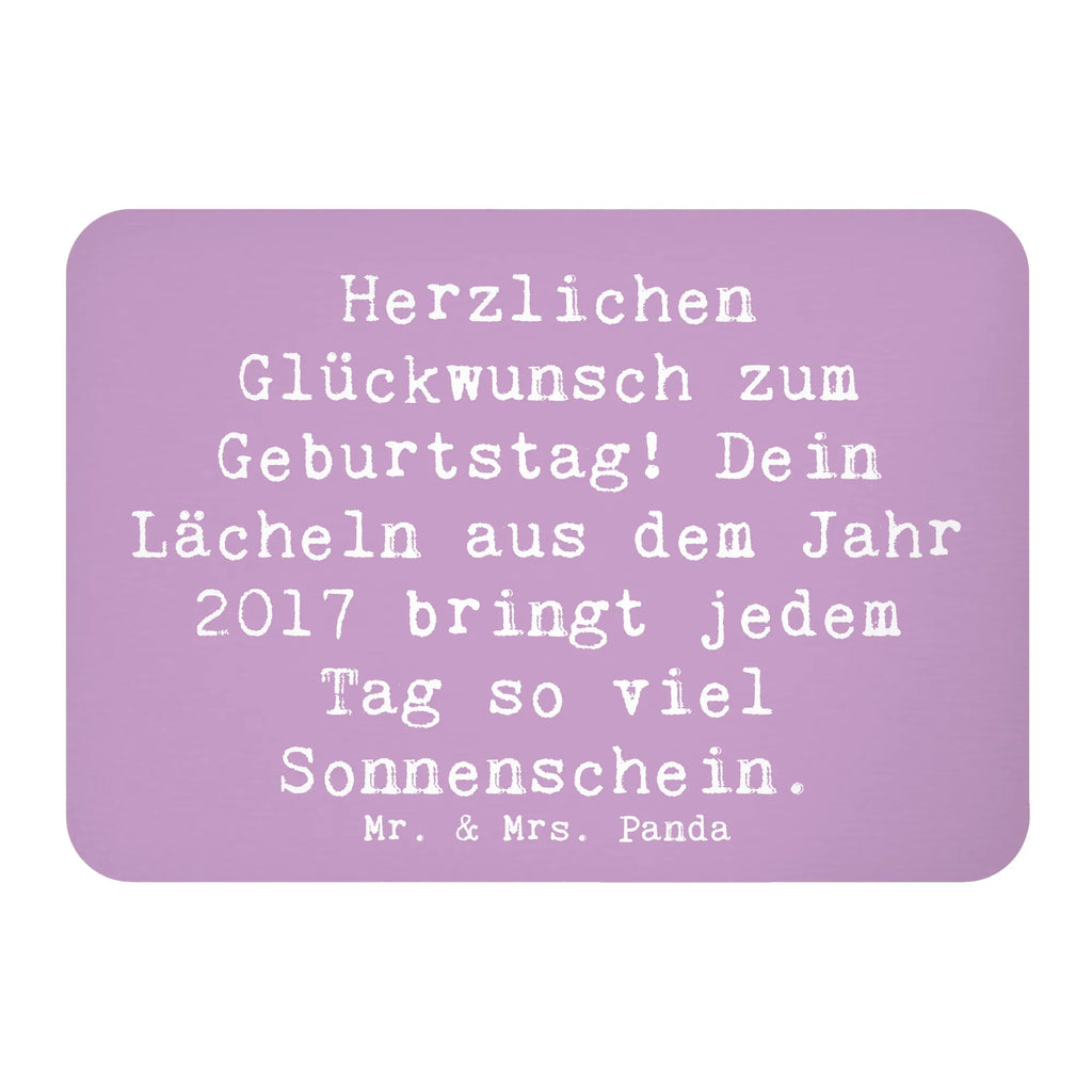 Magnet Spruch 2017 Geburtstag Lächeln Kühlschrank Dekoration, Kühlschrankmagnet, Pinnwandmagnet, Dekomagnet, Souvenir Magnet, Whiteboard Magnet, Notiz Magnet, Motivmagnete, Geburtstag, Geburtstagsgeschenk, Geschenk