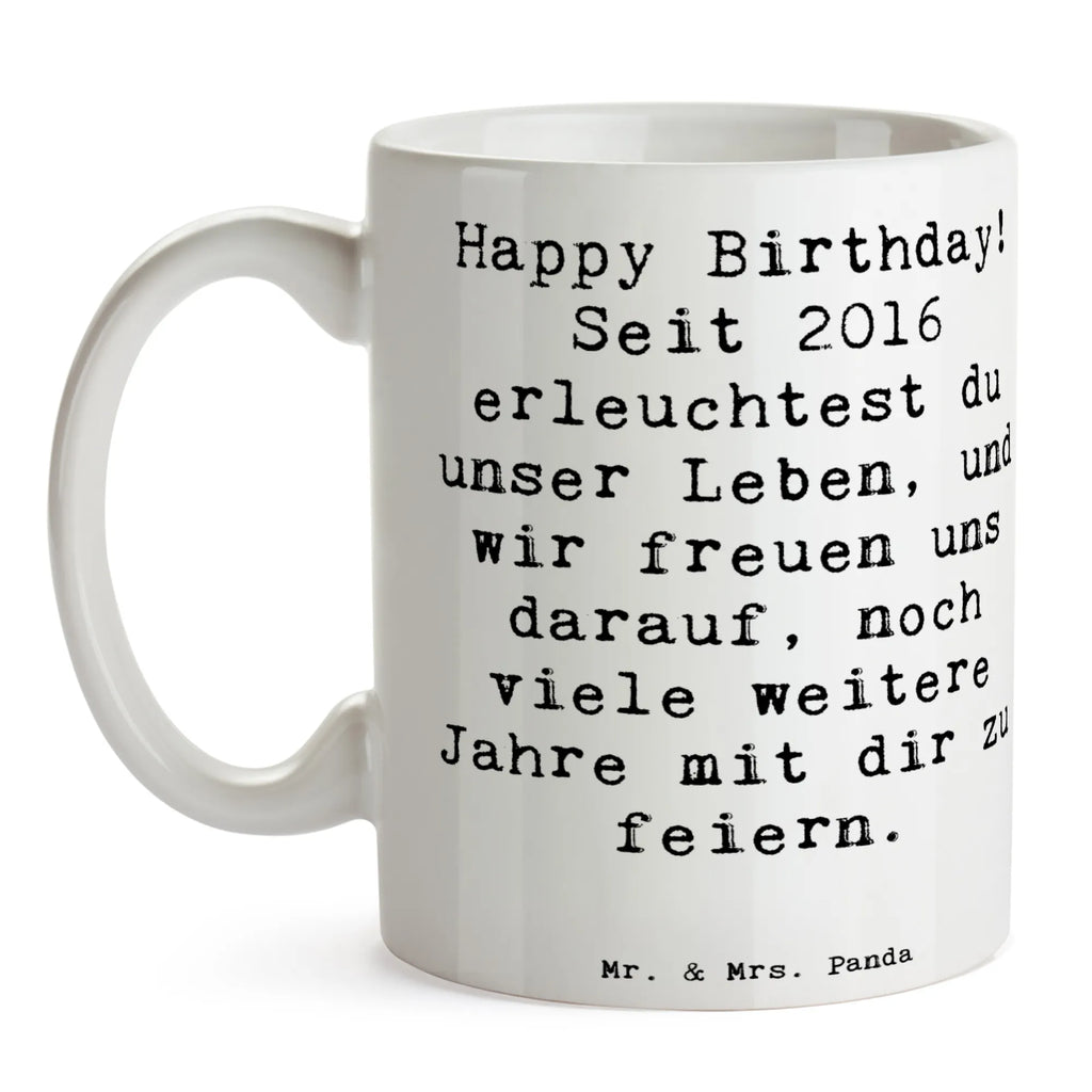 Tasse Spruch 2016 Geburtstag Geschenktasse, Teetasse, Tasse mit Motiven, Bürotasse, Keramiktasse, Porzellantasse, Kaffeetasse, Tasse, Tasse mit Zitaten, Geburtstag, Geburtstagsgeschenk, Geschenk