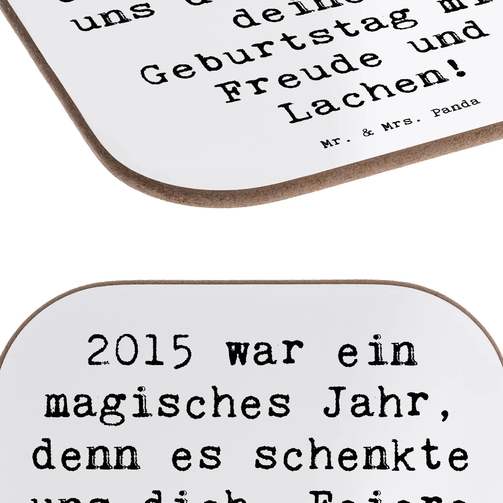 Square coaster Saying 2015 war ein magisches Jahr, denn es schenkte uns dich. Feiere deinen Geburtstag mit Freude und Lachen! Untersetzer für Gläser, Glasuntersetzer, Untersetzer, Bierdeckel, Untersetzer Holz, Tassen Untersetzer, Untersetzer Gläser, Holzuntersetzer, Untersetzer aus Holz, Getränkeuntersetzer, Korkuntersetzer, Untersetzer Design, Geburtstag, Geburtstagsgeschenk, Geschenk