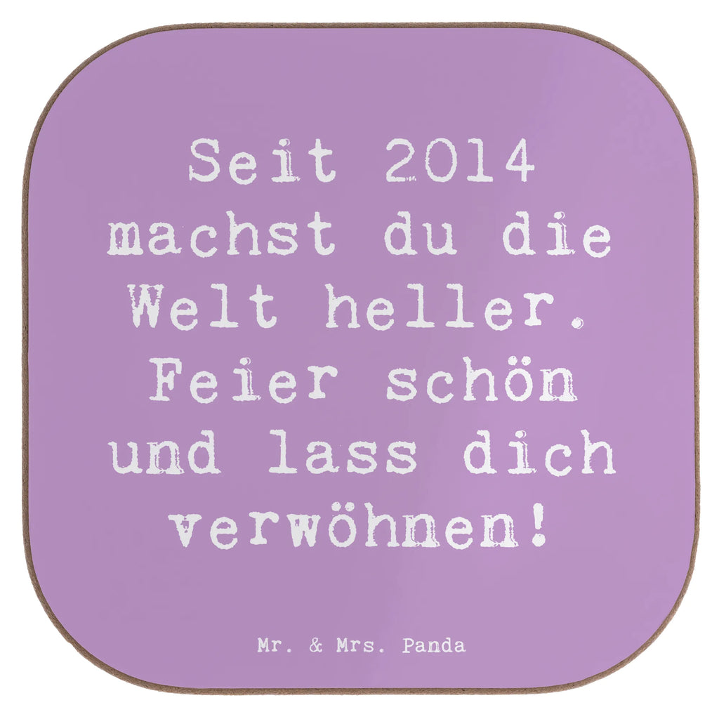 Square coaster Saying Seit 2014 machst du die Welt heller. Feier schön und lass dich verwöhnen! Untersetzer Gläser, Bierdeckel, Glasuntersetzer, Tassen Untersetzer, Untersetzer Design, Untersetzer, Getränkeuntersetzer, Untersetzer für Gläser, Holzuntersetzer, Untersetzer Holz, Untersetzer aus Holz, Korkuntersetzer, Geburtstag, Geburtstagsgeschenk, Geschenk