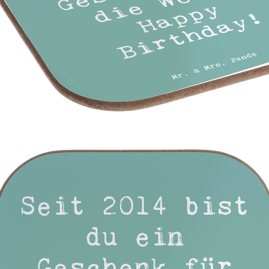 Square coaster Saying Seit 2014 bist du ein Geschenk für die Welt. Happy Birthday! Tassen Untersetzer, Untersetzer aus Holz, Untersetzer Holz, Getränkeuntersetzer, Untersetzer, Holzuntersetzer, Korkuntersetzer, Glasuntersetzer, Untersetzer Gläser, Untersetzer für Gläser, Untersetzer Design, Bierdeckel, Geburtstag, Geburtstagsgeschenk, Geschenk