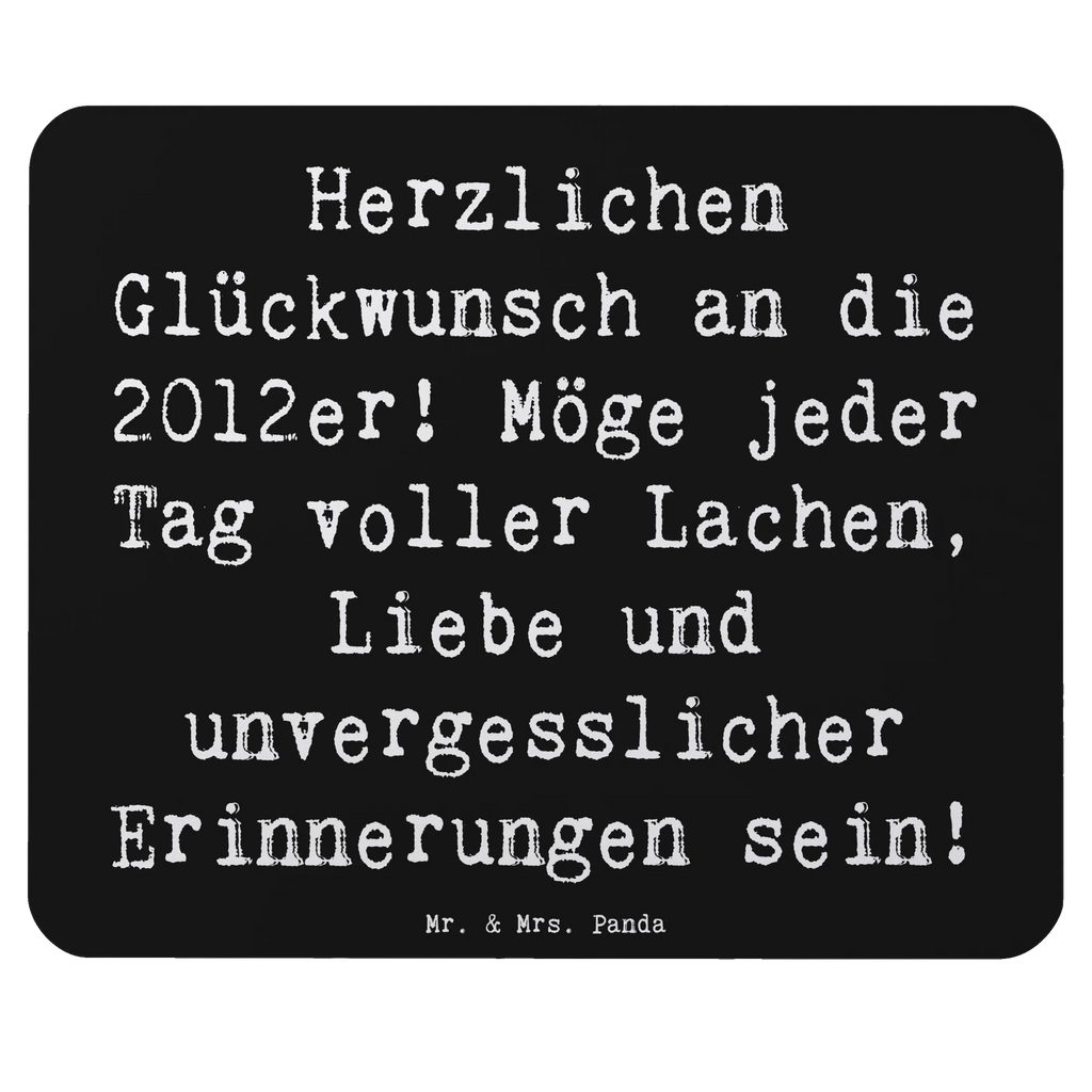 Mauspad Spruch 2012 Geburtstag Glückwünsche Computer zubehör, Mousepad, Mauspad, Mausunterlage, Designer Mauspad, Mauspad Büro, Einzigartiges Mauspad, Arbeitszimmer, Büroausstattung, PC Zubehör, Geburtstag, Geburtstagsgeschenk, Geschenk