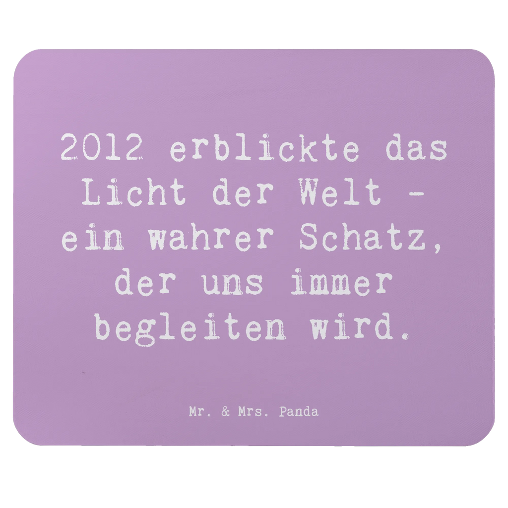 Mouse mat Saying 2012 erblickte das Licht der Welt - ein wahrer Schatz, der uns immer begleiten wird. Büroausstattung, Mauspad Büro, Mousepad, Designer Mauspad, Mauspad, Einzigartiges Mauspad, Computer zubehör, Arbeitszimmer, PC Zubehör, Mausunterlage, Geburtstag, Geburtstagsgeschenk, Geschenk