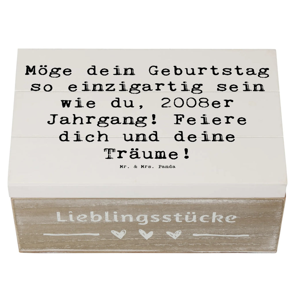 Holzkiste Spruch 2008 Geburtstag Einzigartig Erinnerungskiste, Kiste, Geschenkdose, Schatulle, Erinnerungsbox, Holzkiste, Schatzkiste, Aufbewahrungsbox, XXL, Geschenkbox, Truhe, Dekokiste, Geburtstag, Geburtstagsgeschenk, Geschenk