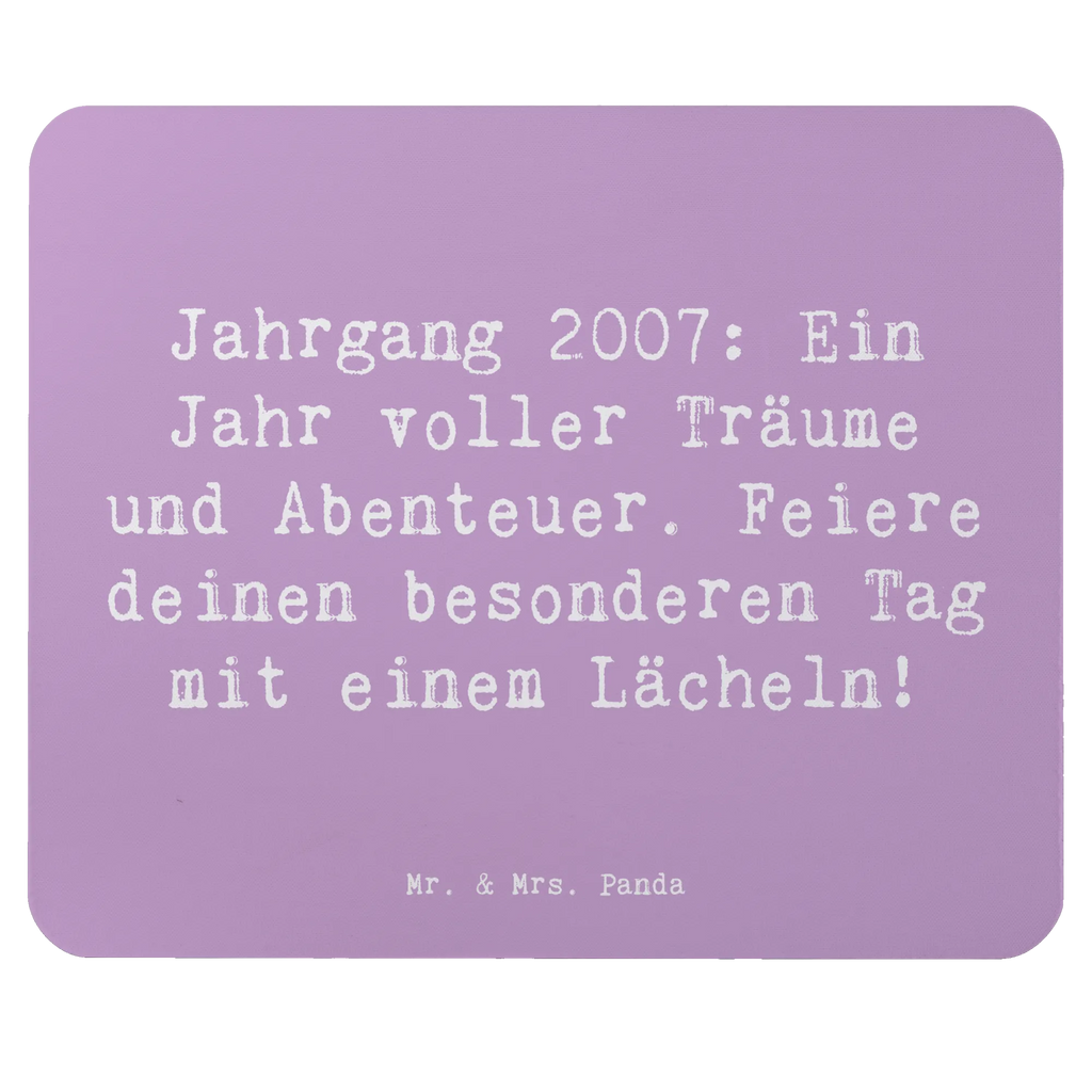 Mauspad Spruch 2007 Geburtstag Mausunterlage, Mauspad Büro, Mousepad, Arbeitszimmer, Mauspad, Büroausstattung, Designer Mauspad, Einzigartiges Mauspad, Computer zubehör, PC Zubehör, Geburtstag, Geburtstagsgeschenk, Geschenk