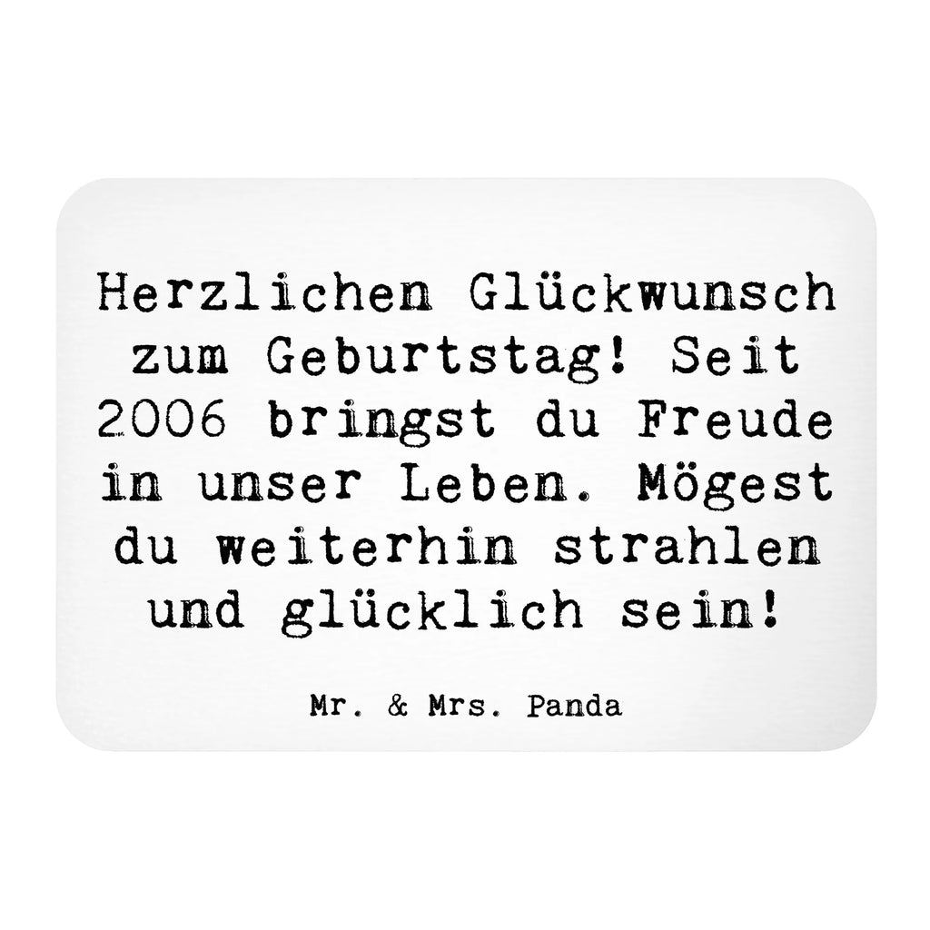 Magnet Spruch 2006 Geburtstag Kühlschrank Dekoration, Dekomagnet, Kühlschrankmagnet, Motivmagnete, Pinnwandmagnet, Souvenir Magnet, Notiz Magnet, Whiteboard Magnet, Geburtstag, Geburtstagsgeschenk, Geschenk