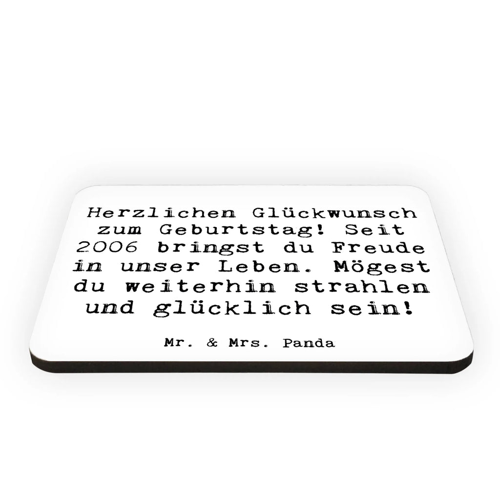 Magnet Spruch 2006 Geburtstag Kühlschrank Dekoration, Dekomagnet, Kühlschrankmagnet, Motivmagnete, Pinnwandmagnet, Souvenir Magnet, Notiz Magnet, Whiteboard Magnet, Geburtstag, Geburtstagsgeschenk, Geschenk