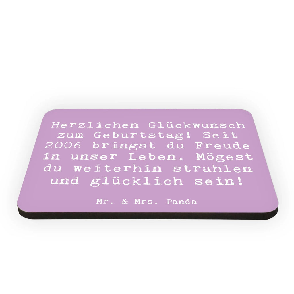 Magnet Spruch 2006 Geburtstag Kühlschrank Dekoration, Dekomagnet, Kühlschrankmagnet, Motivmagnete, Pinnwandmagnet, Souvenir Magnet, Notiz Magnet, Whiteboard Magnet, Geburtstag, Geburtstagsgeschenk, Geschenk