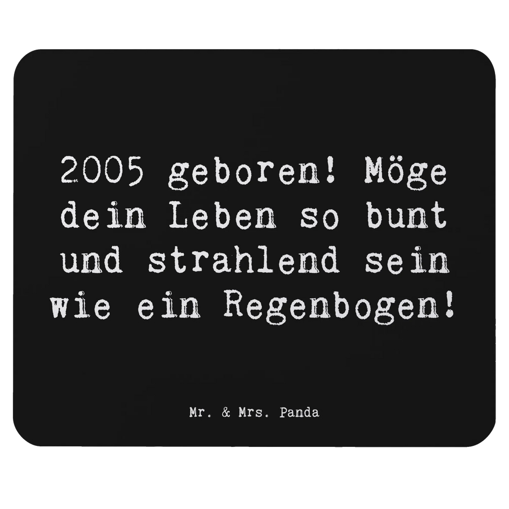 Mouse mat Saying 2005 geboren! Möge dein Leben so bunt und strahlend sein wie ein Regenbogen! Mauspad Büro, Arbeitszimmer, Designer Mauspad, PC Zubehör, Computer zubehör, Einzigartiges Mauspad, Büroausstattung, Mausunterlage, Mousepad, Mauspad, Geburtstag, Geburtstagsgeschenk, Geschenk