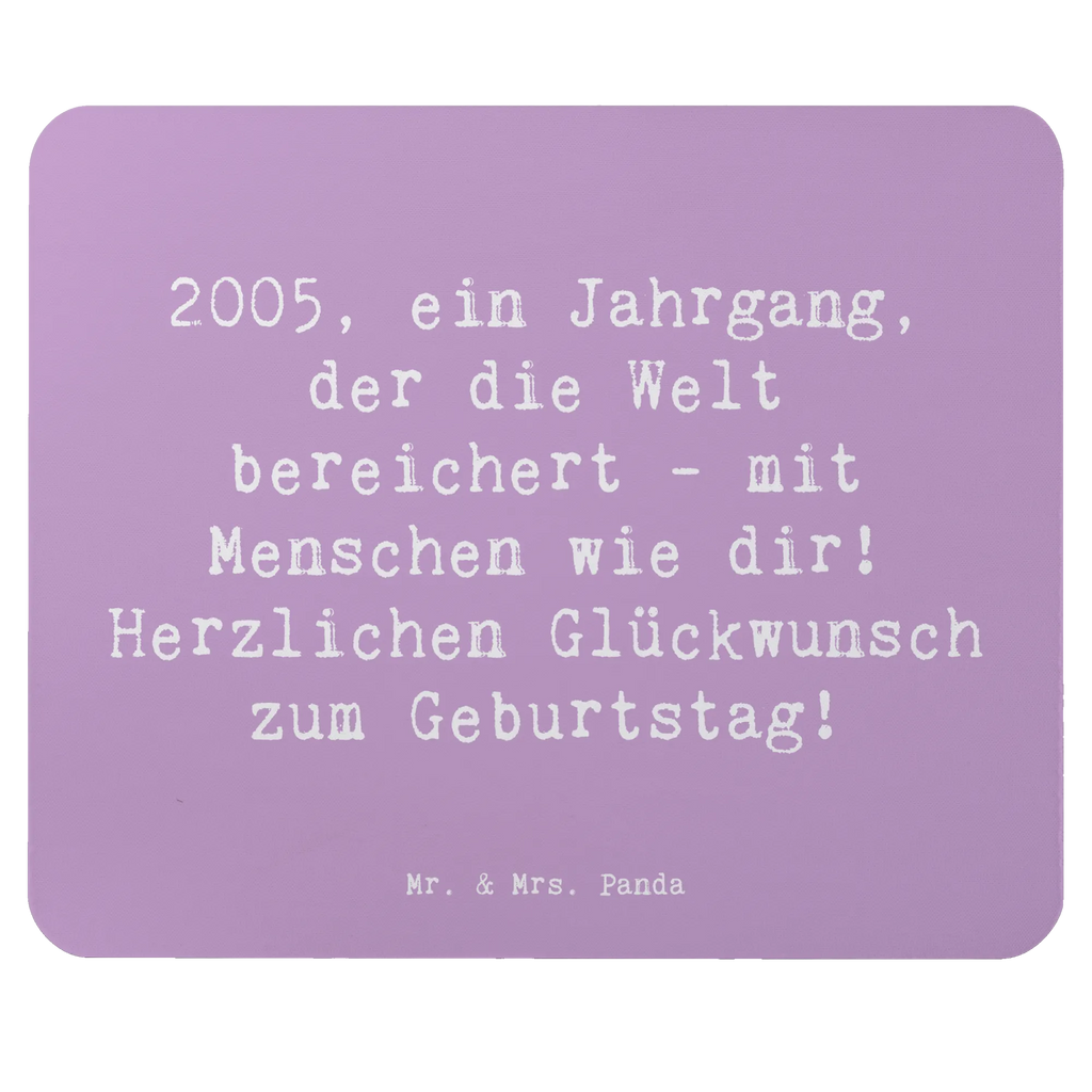 Mauspad Spruch 2005 Geburtstag Mauspad, Designer Mauspad, PC Zubehör, Arbeitszimmer, Mausunterlage, Mauspad Büro, Computer zubehör, Büroausstattung, Einzigartiges Mauspad, Mousepad, Geburtstag, Geburtstagsgeschenk, Geschenk
