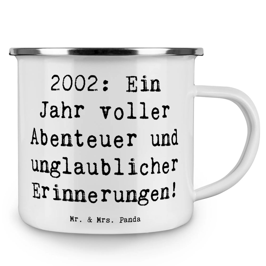 Enamel camping mug Saying 2002: Ein Jahr voller Abenteuer und unglaublicher Erinnerungen! Tasse Emaille, Campingbecher, Emaille Becher, Outdoor Tasse, Edelstahl Trinkbecher, Emaille Trinkbecher, Trinkbecher, Emaille Becher Camping, Camping Tasse Metall, Emaille Tassen, Emaille Campingbecher, Camping Tasse Emaille, Tasse Camping, Campingtasse, Emaille Tasse, Campingtassen, Blechtasse, Camping Becher Edelstahl, Camping Tassen Emaille, Emaille Tasse Camping, Blechtassen, Blechtasse Outdoor, Emailletasse, Metall Tasse, Kaffee Blechtasse, Metalltasse, Camping Tassen, Metalltasse für Camping, Outdoor Becher, Camping Becher, Geburtstag, Geburtstagsgeschenk, Geschenk