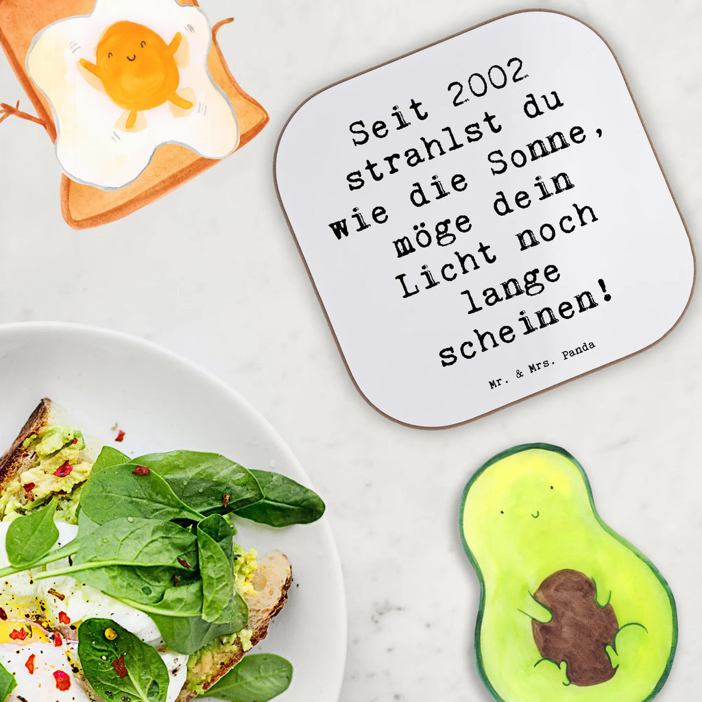 Square coaster Saying Seit 2002 strahlst du wie die Sonne, möge dein Licht noch lange scheinen! Glasuntersetzer, Bierdeckel, Korkuntersetzer, Getränkeuntersetzer, Untersetzer für Gläser, Untersetzer aus Holz, Holzuntersetzer, Tassen Untersetzer, Untersetzer, Untersetzer Holz, Untersetzer Design, Untersetzer Gläser, Geburtstag, Geburtstagsgeschenk, Geschenk