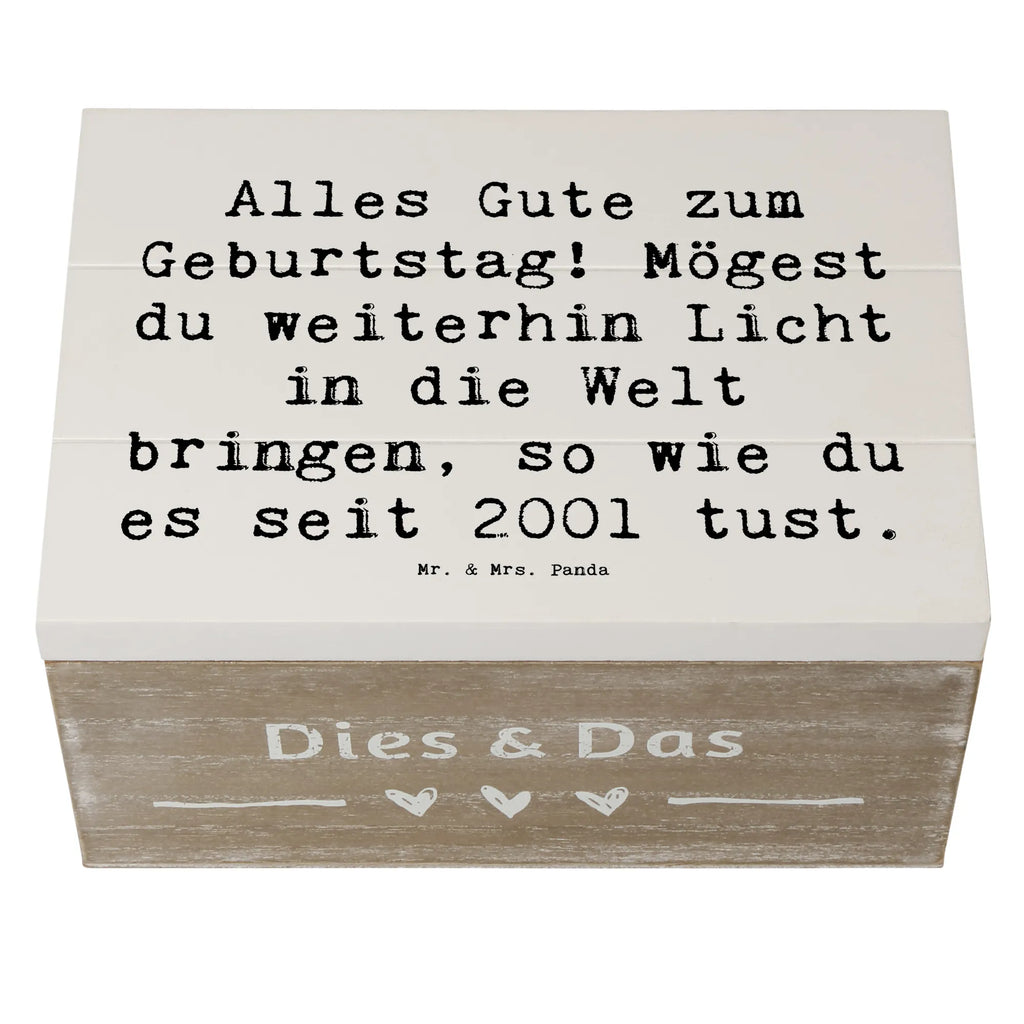 Holzkiste Spruch 2001 Geburtstag Licht Aufbewahrungsbox, Holzkiste, Erinnerungsbox, Kiste, Truhe, Geschenkbox, Erinnerungskiste, XXL, Schatulle, Schatzkiste, Geschenkdose, Dekokiste, Geburtstag, Geburtstagsgeschenk, Geschenk