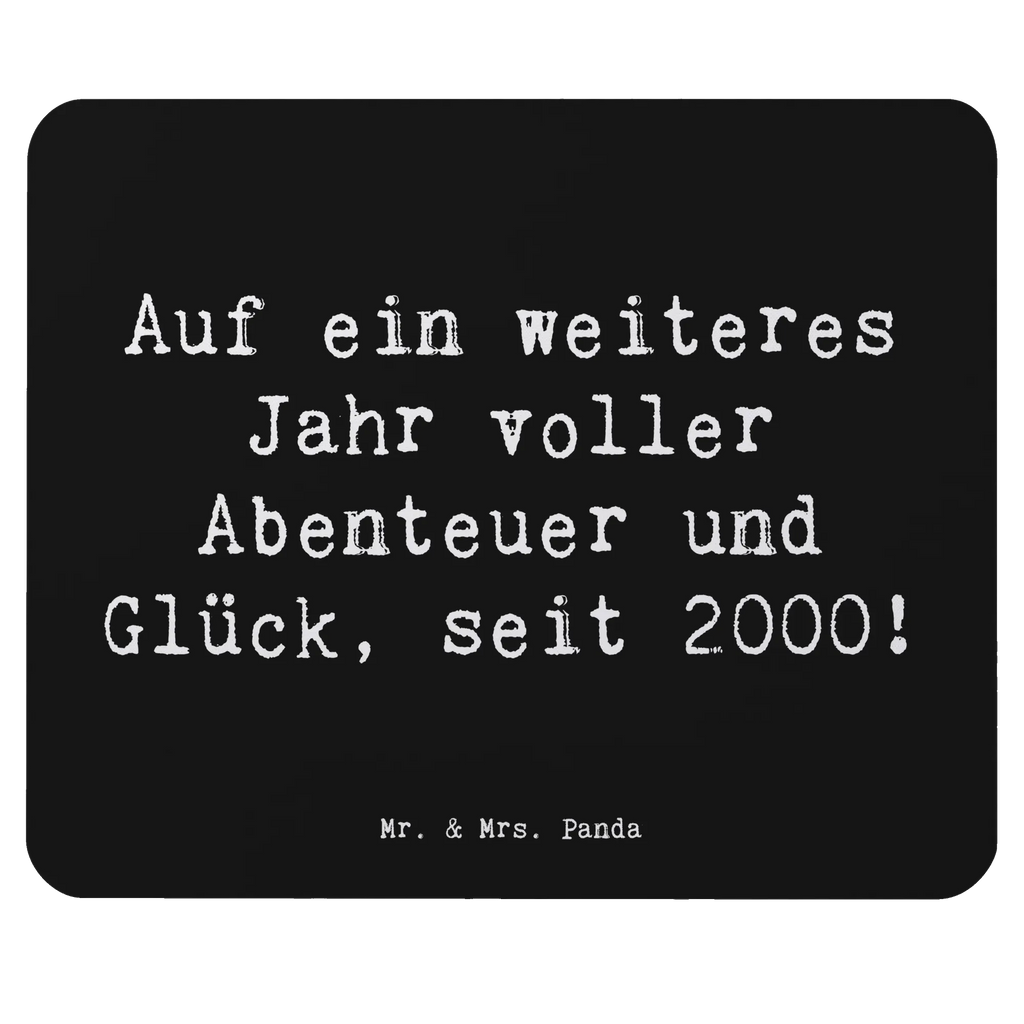 Mouse mat Saying Auf ein weiteres Jahr voller Abenteuer und Glück, seit 2000! Computer zubehör, Mauspad, Designer Mauspad, Arbeitszimmer, PC Zubehör, Mousepad, Einzigartiges Mauspad, Büroausstattung, Mauspad Büro, Mausunterlage, Geburtstag, Geburtstagsgeschenk, Geschenk