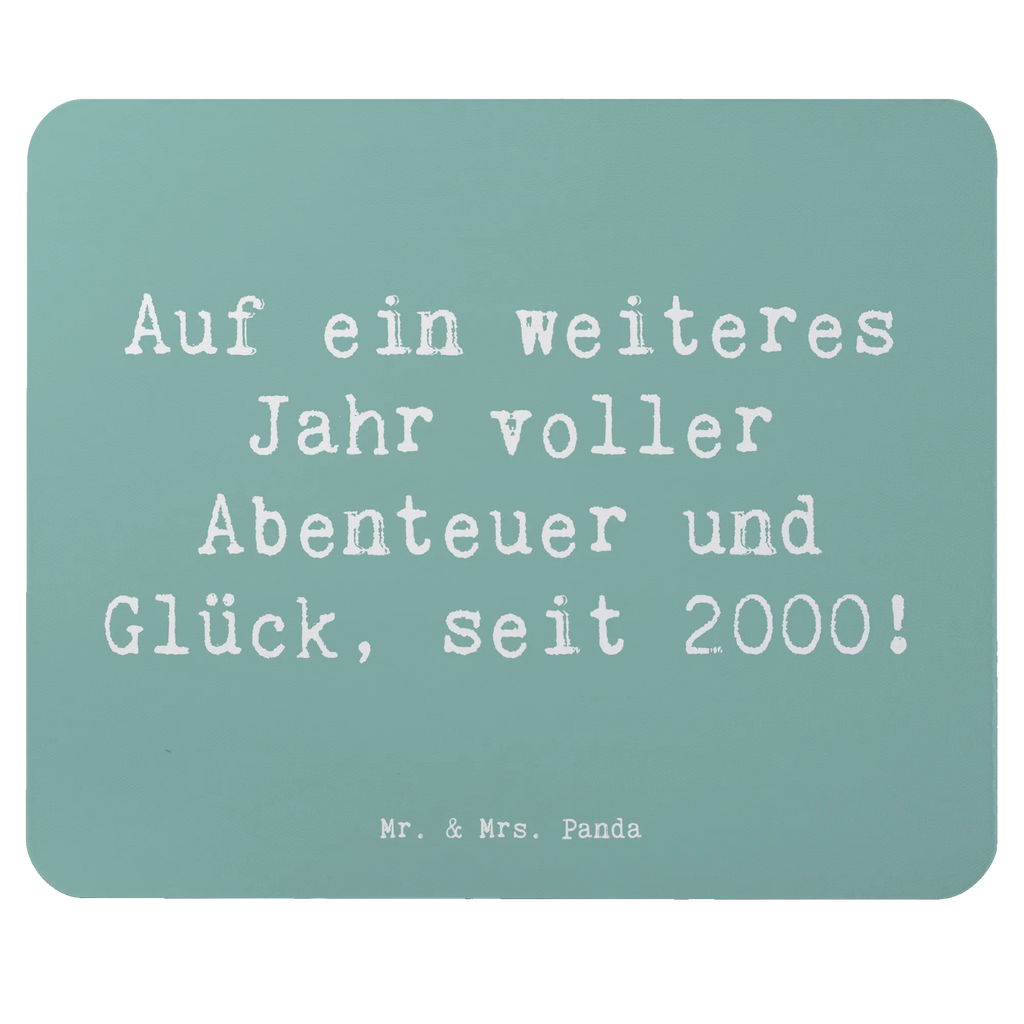 Mouse mat Saying Auf ein weiteres Jahr voller Abenteuer und Glück, seit 2000! Computer zubehör, Mauspad, Designer Mauspad, Arbeitszimmer, PC Zubehör, Mousepad, Einzigartiges Mauspad, Büroausstattung, Mauspad Büro, Mausunterlage, Geburtstag, Geburtstagsgeschenk, Geschenk
