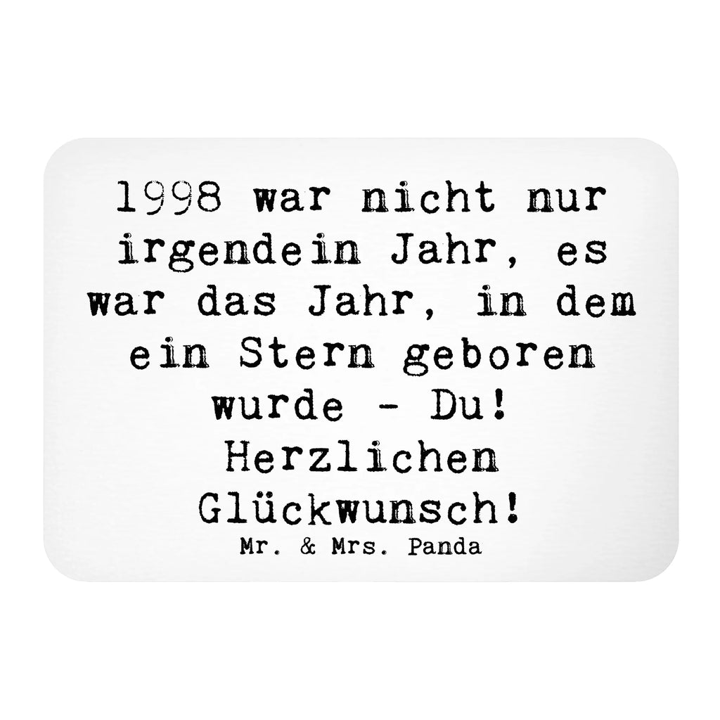 Magnet Saying 1998 war nicht nur irgendein Jahr, es war das Jahr, in dem ein Stern geboren wurde - Du! Herzlichen Glückwunsch! Dekomagnet, Pinnwandmagnet, Whiteboard Magnet, Notiz Magnet, Kühlschrank Dekoration, Motivmagnete, Souvenir Magnet, Kühlschrankmagnet, Geburtstag, Geburtstagsgeschenk, Geschenk