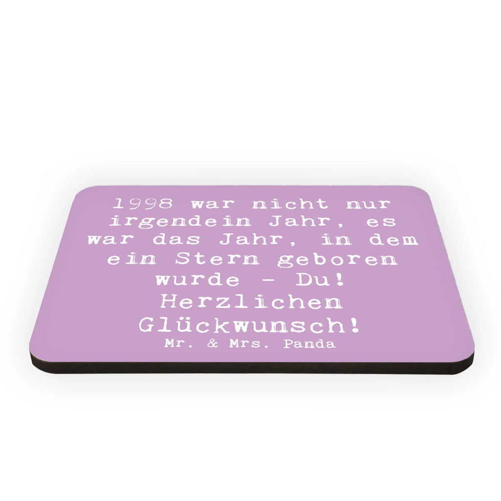 Magnet Saying 1998 war nicht nur irgendein Jahr, es war das Jahr, in dem ein Stern geboren wurde - Du! Herzlichen Glückwunsch! Dekomagnet, Pinnwandmagnet, Whiteboard Magnet, Notiz Magnet, Kühlschrank Dekoration, Motivmagnete, Souvenir Magnet, Kühlschrankmagnet, Geburtstag, Geburtstagsgeschenk, Geschenk