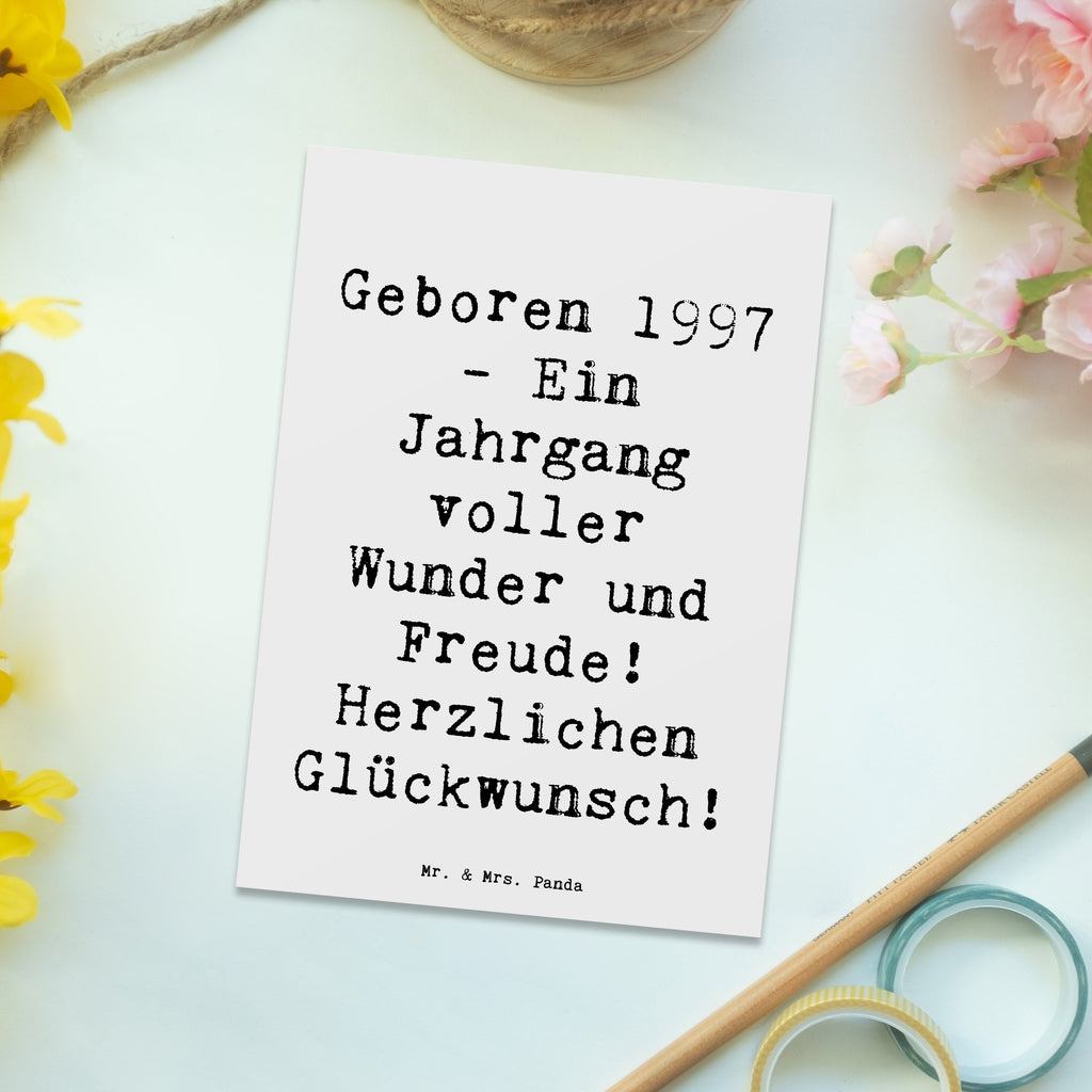 Postkarte Spruch 1997 Geburtstag Ansichtskarte, Geschenkkarte, Karte, Ansichtskarten, Postkarte, Einladungskarte, Dankeskarte, Grußkarte, Geburtstagskarte, Einladung Geburtstag, Einladung, Einladungskarten Geburtstag, Geburtstag, Geburtstagsgeschenk, Geschenk