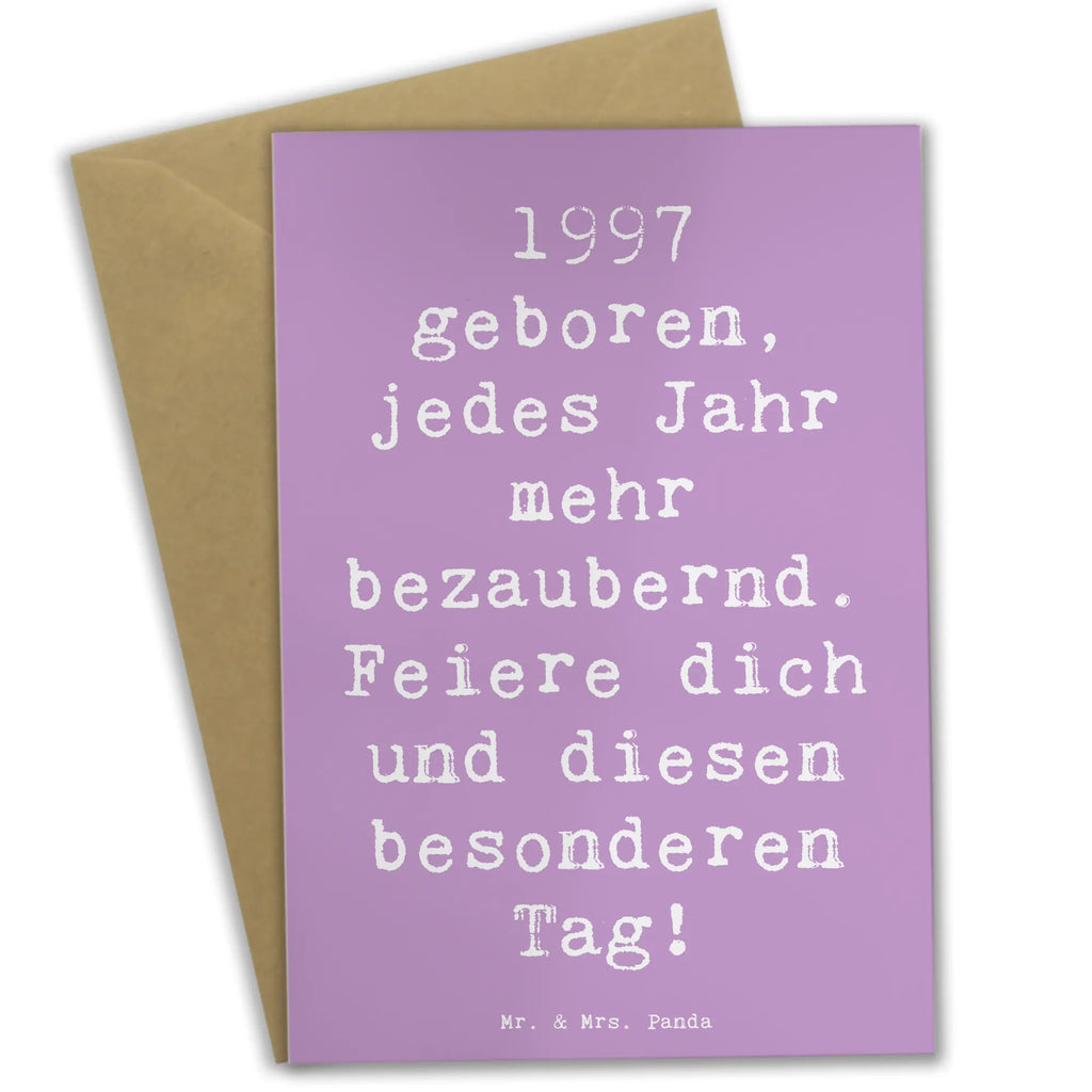 Grußkarte Spruch 1997 Geburtstag Charmant Ansichtskarten, Karte, Klappkarte, Einladungskarte, Grußkarte, Geburtstagskarte, Glückwunschkarte, Hochzeitskarte, Geburtstag, Geburtstagsgeschenk, Geschenk