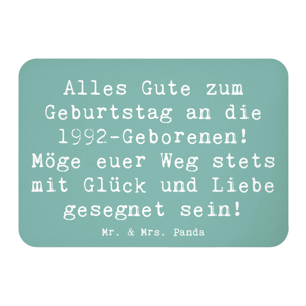 Magnet Saying Alles Gute zum Geburtstag an die 1992-Geborenen! Möge euer Weg stets mit Glück und Liebe gesegnet sein! Kühlschrank Dekoration, Motivmagnete, Kühlschrankmagnet, Souvenir Magnet, Notiz Magnet, Whiteboard Magnet, Dekomagnet, Pinnwandmagnet, Geburtstag, Geburtstagsgeschenk, Geschenk