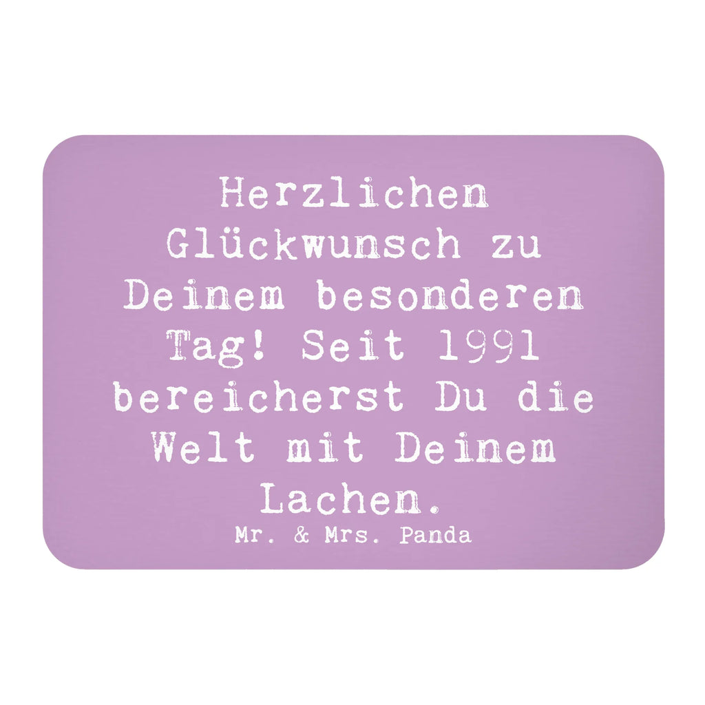 Magnet Saying Herzlichen Glückwunsch zu Deinem besonderen Tag! Seit 1991 bereicherst Du die Welt mit Deinem Lachen. Whiteboard Magnet, Dekomagnet, Motivmagnete, Pinnwandmagnet, Kühlschrank Dekoration, Kühlschrankmagnet, Souvenir Magnet, Notiz Magnet, Geburtstag, Geburtstagsgeschenk, Geschenk