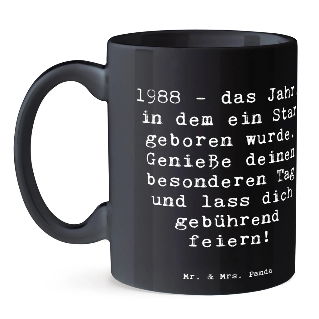 Tasse Spruch 1988 Geburtstag Geschenktasse, Teetasse, Bürotasse, Tasse mit Zitaten, Tasse mit Motiven, Porzellantasse, Tasse, Keramiktasse, Kaffeetasse, Geburtstag, Geburtstagsgeschenk, Geschenk