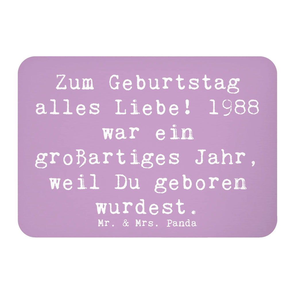 Magnet Saying Zum Geburtstag alles Liebe! 1988 war ein großartiges Jahr, weil Du geboren wurdest. Souvenir Magnet, Notiz Magnet, Kühlschrankmagnet, Pinnwandmagnet, Whiteboard Magnet, Dekomagnet, Motivmagnete, Kühlschrank Dekoration, Geburtstag, Geburtstagsgeschenk, Geschenk