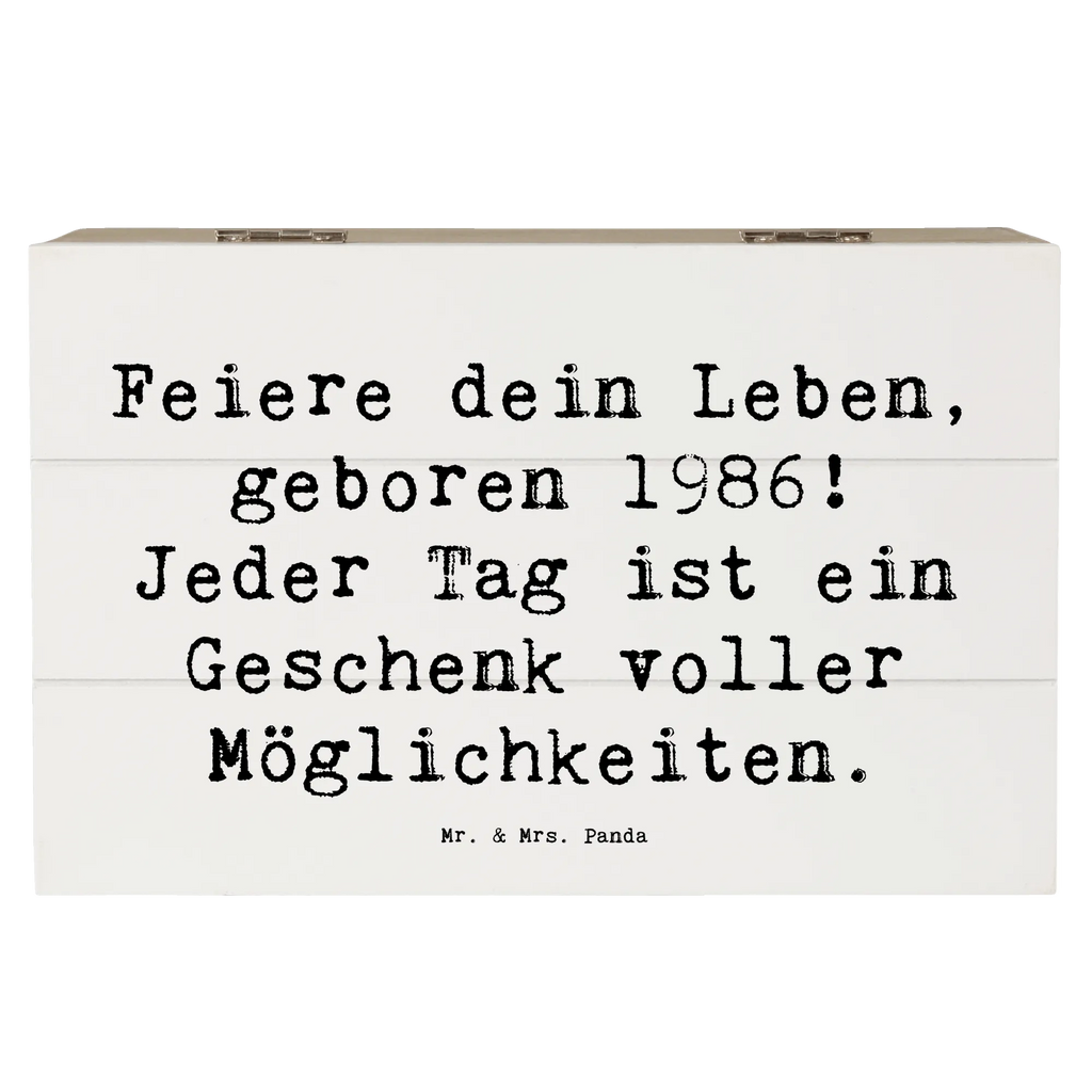 Holzkiste Spruch 1986 Geburtstag Truhe, Dekokiste, Kiste, XXL, Erinnerungsbox, Aufbewahrungsbox, Schatulle, Holzkiste, Erinnerungskiste, Geschenkbox, Geschenkdose, Schatzkiste, Geburtstag, Geburtstagsgeschenk, Geschenk