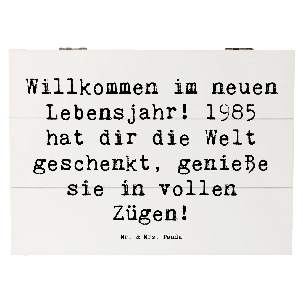 Holzkiste Spruch 1985 Geburtstag Kiste, Erinnerungskiste, Geschenkbox, Aufbewahrungsbox, Truhe, XXL, Holzkiste, Erinnerungsbox, Dekokiste, Schatulle, Schatzkiste, Geschenkdose, Geburtstag, Geburtstagsgeschenk, Geschenk