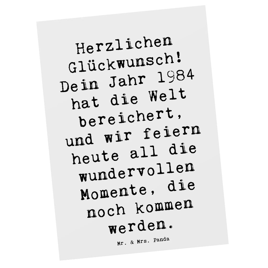 Postkarte Spruch 1984 Geburtstag Karte, Dankeskarte, Ansichtskarten, Geburtstagskarte, Grußkarte, Einladungskarte, Postkarte, Einladungskarten Geburtstag, Geschenkkarte, Ansichtskarte, Einladung Geburtstag, Einladung, Geburtstag, Geburtstagsgeschenk, Geschenk
