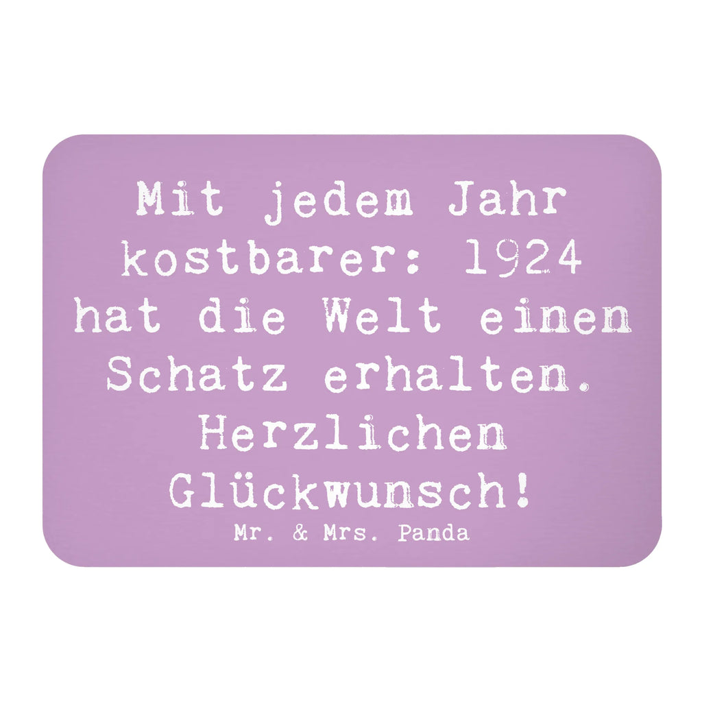 Magnet Saying Mit jedem Jahr kostbarer: 1924 hat die Welt einen Schatz erhalten. Herzlichen Glückwunsch! Pinnwandmagnet, Kühlschrankmagnet, Motivmagnete, Souvenir Magnet, Notiz Magnet, Whiteboard Magnet, Kühlschrank Dekoration, Dekomagnet, Geburtstag, Geburtstagsgeschenk, Geschenk