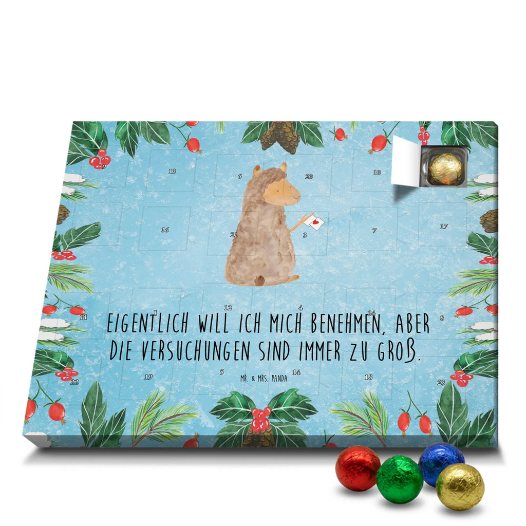 Chocolate advent calendar alpaca banner pako, camel, llama, animal, alpaca, favourite animal, Peru, alpacas, Alpaca, llamas