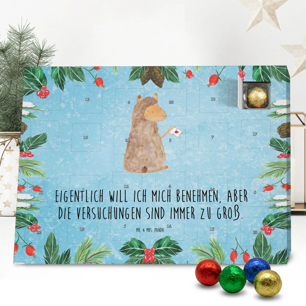 Chocolate advent calendar alpaca banner pako, camel, llama, animal, alpaca, favourite animal, Peru, alpacas, Alpaca, llamas