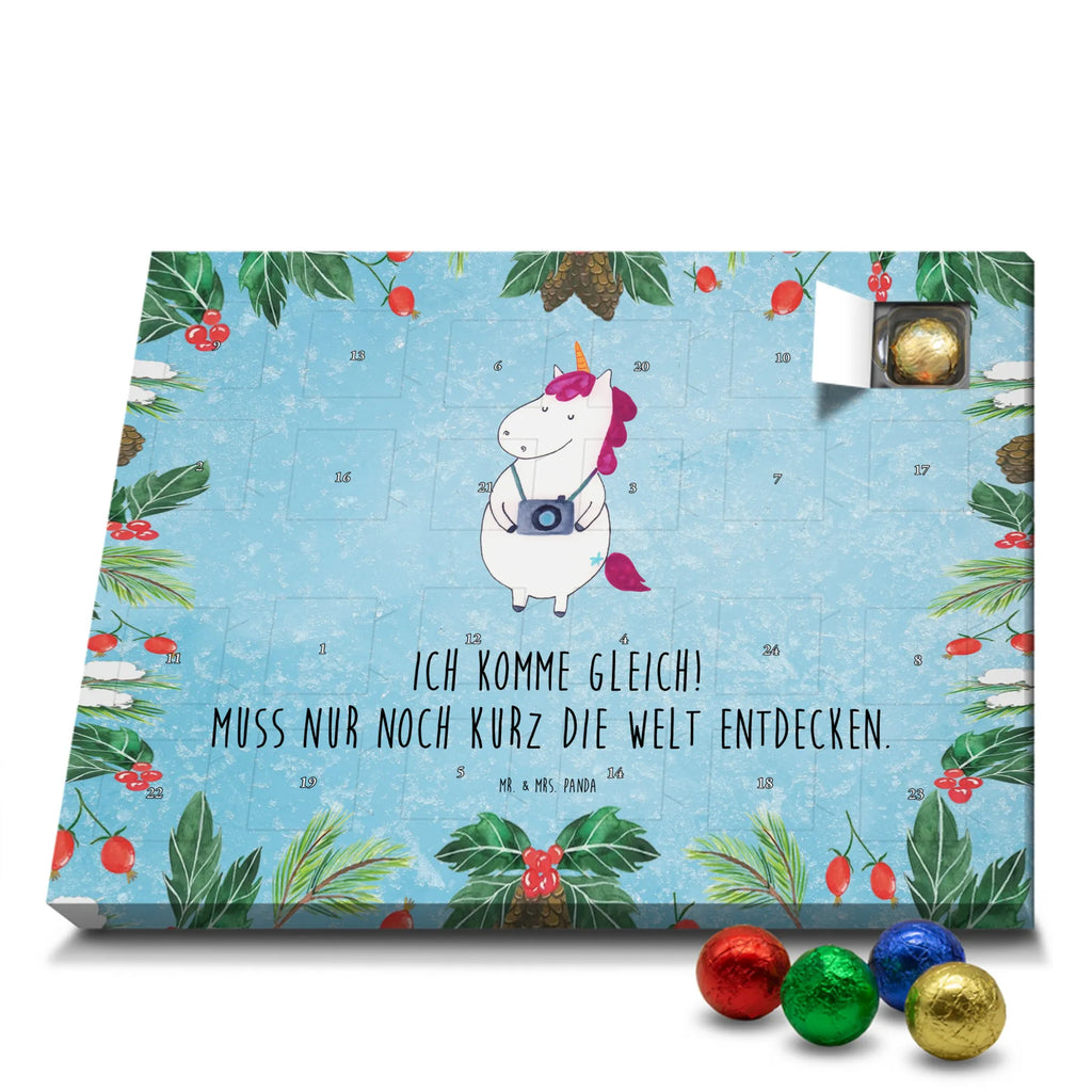 Chocolate advent calendar unicorn photographer Holiday, Photography, Photographer, Camera, Photographer gift, Traveler gift