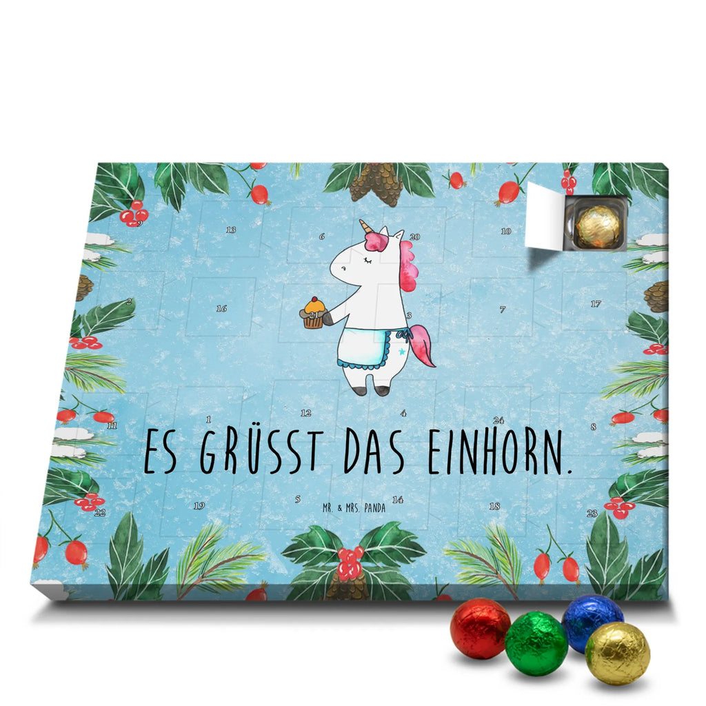 Chocolate advent calendar unicorn muffins Birthday, cook gift, Cookies, Baking, cook present, Birthday Greetings, Congratulations, Love Greetings