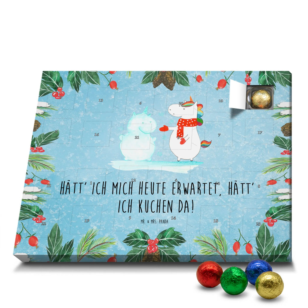 Chocolate advent calendar unicorn snowman Gloves, present, Cap, winter gift, Cake, Snowman, Cold, Snow, Christmas Motif