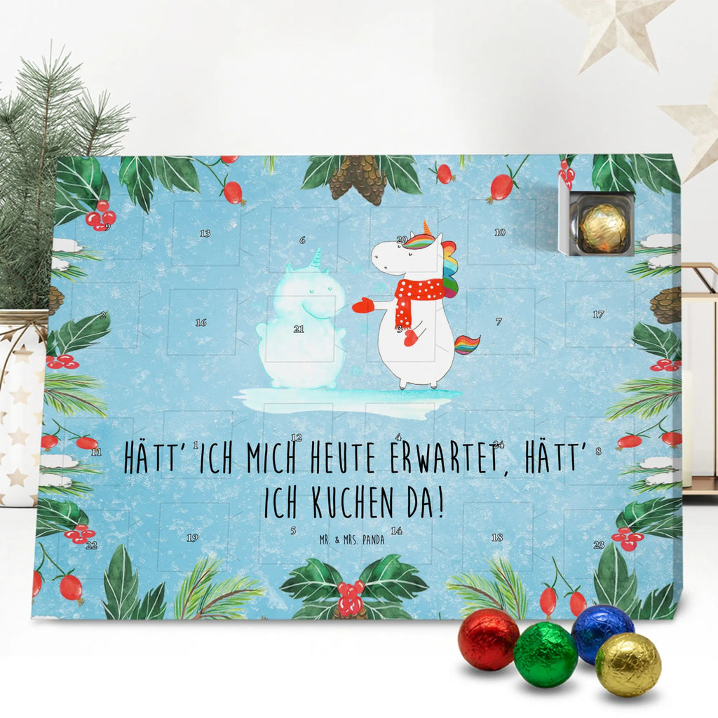 Chocolate advent calendar unicorn snowman Gloves, present, Cap, winter gift, Cake, Snowman, Cold, Snow, Christmas Motif