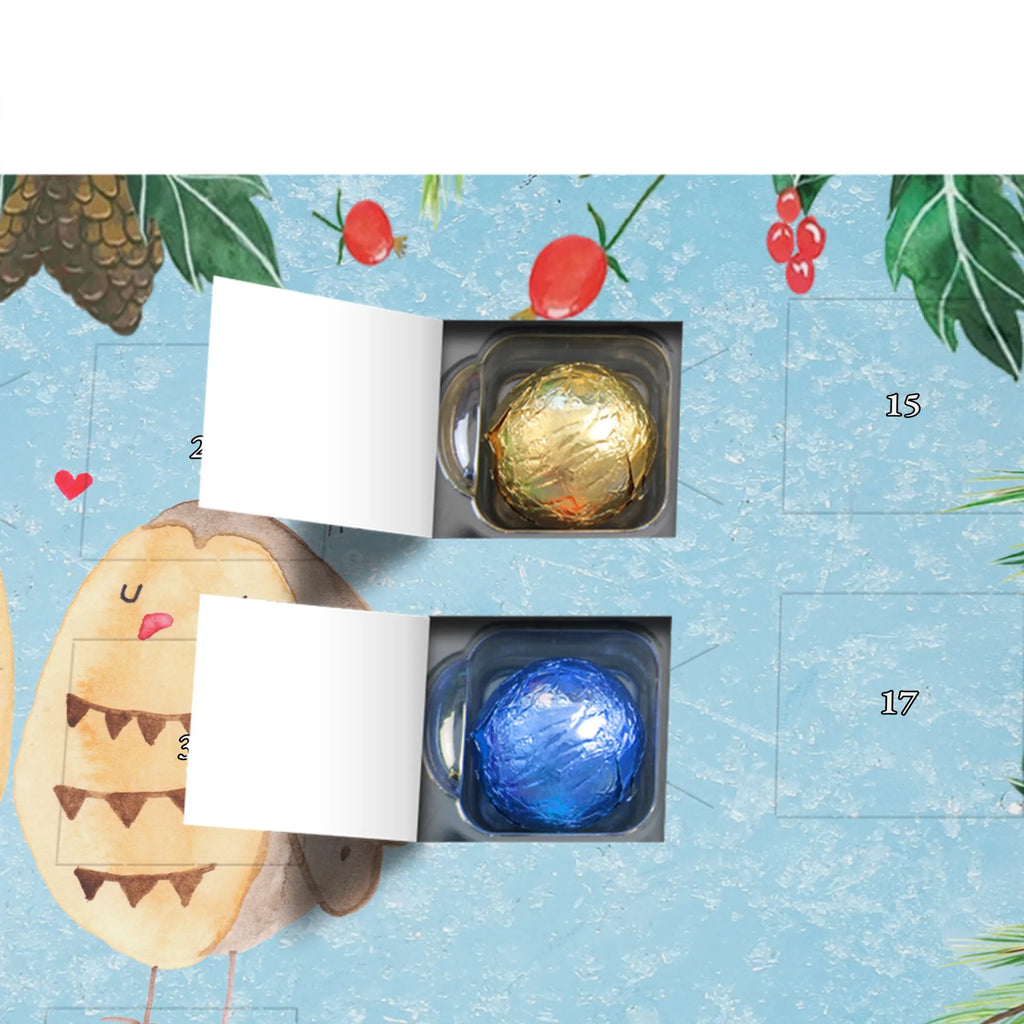 Chocolate advent calendar owls Love illustrated, nocturnal, romantic gift, gift ideas, birthday present, forest animal, bird, owl decor, Girlfriend gift, Pun funny, Owl decoration, Love saying, Wedding saying, Friend