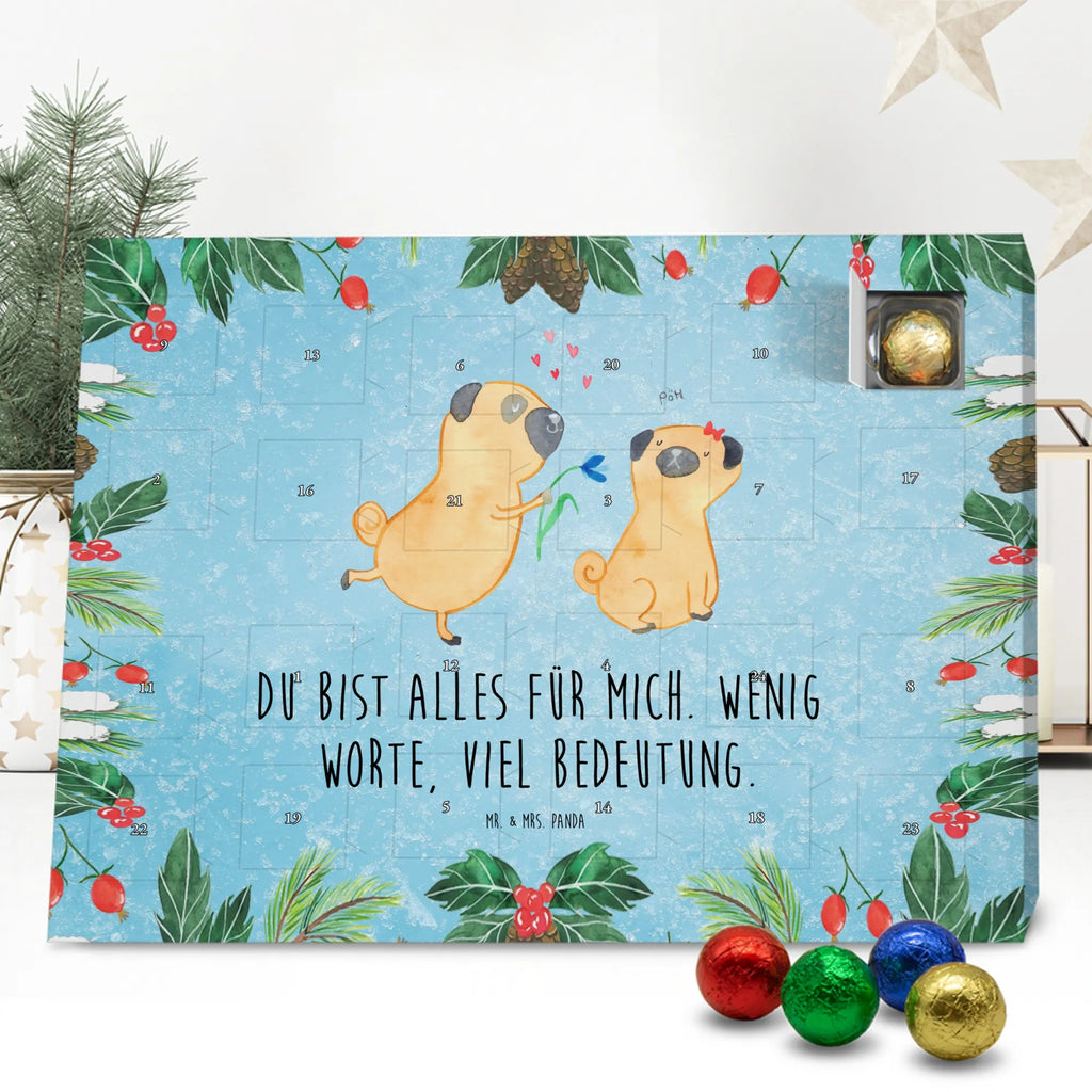 Chocolate advent calendar pug In love mutt, dog sayings, love dogs, dog mama, funny gifts for dog owners, woof, what do you give a dog lover, dog breed, Christmas gifts for dogs, gifts for dogs, bag with dog print, love for dogs, hound, dog decorative items, Pug, in love, dog love, boob, gift friend, love saying. Engaged