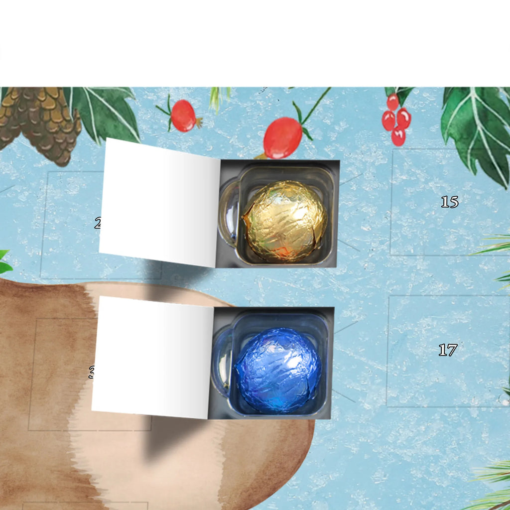 Chocolate advent calendar Guinea pig wisdom gift ideas, gifts, small animals, good mood, cute, funny sayings, cute animal motives, hand drawn, special gifts, card, animal lover, wonderland, flower child, reality, guinea pig, wonder, wisdom, saying