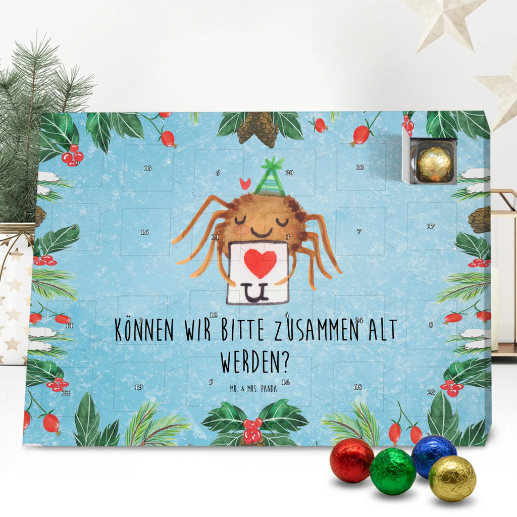Chocolate advent calendar Spider Agathe Letter Spider, Spider Agathe