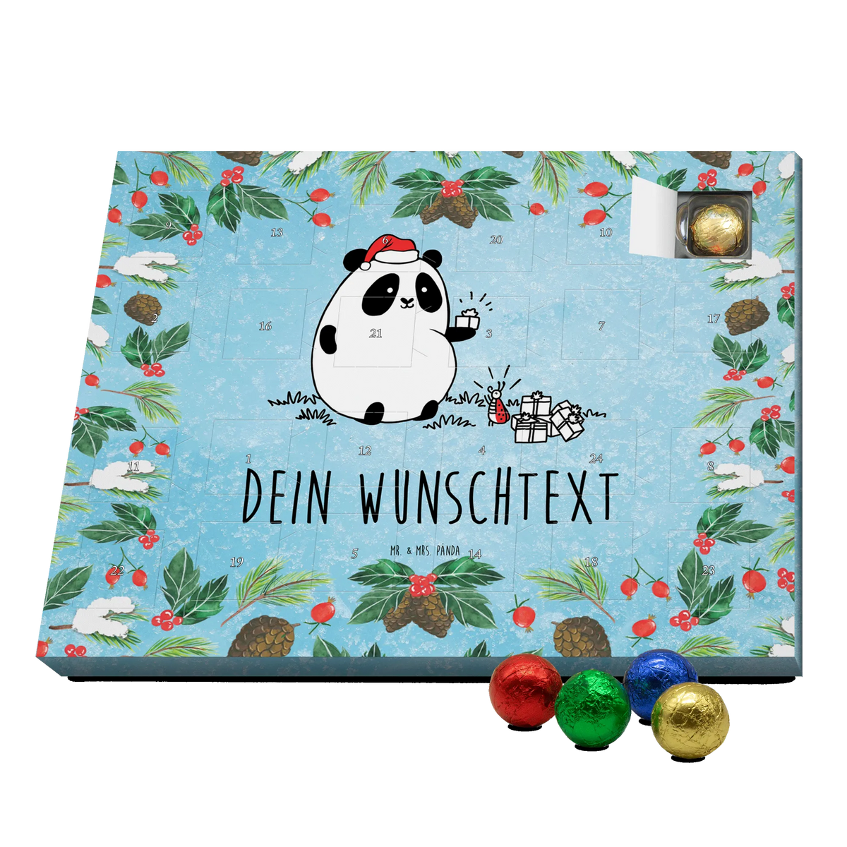  Panda Christmas gift