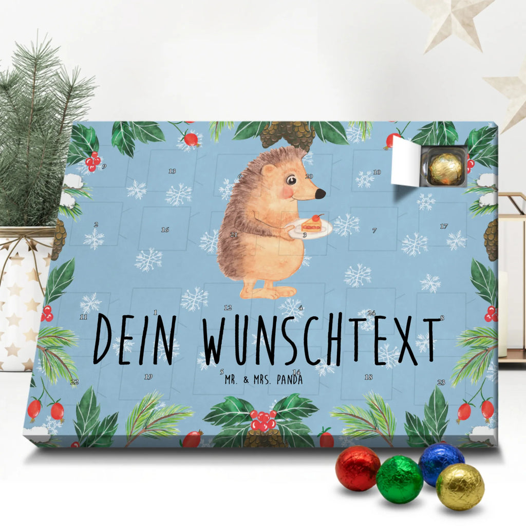Adventskalender mit Namen Igel Kuchenstück Adventskalender mit Namen, Personalisierter Adventskalender, Tiere, Tiermotive, Lustige Sprüche, Gute Laune, Backen Geschenk, Essen Spruch, Kuchen, Torte, Geburtstagskuchen, Einladung Party, Igel, Kuchen Backen