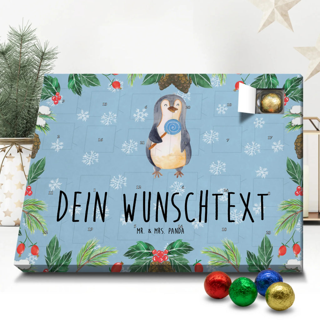Adventskalender mit Namen Pinguin Lolli Adventskalender mit Namen, Personalisierter Adventskalender, Pinguin, Lolli, Ganove, Rebell, Rabauke, Gauner, Spruch, Pinguine, Süßigkeiten, Blödsinn