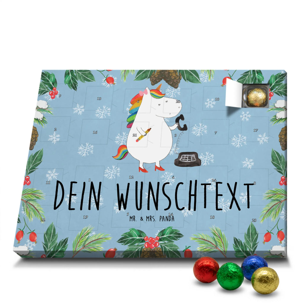 Adventskalender mit Namen Einhorn Sekretärin Personalisierter Adventskalender, Adventskalender mit Namen, Einhörner, Unicorn, Einhorn Deko, Einhorn, Steuerbüro, Bürohilfe, Büro, Rechtsanwaltsgehilfin, Bürokraft, Sekretärin, Rechtsanwältin, Steuerkanzlei