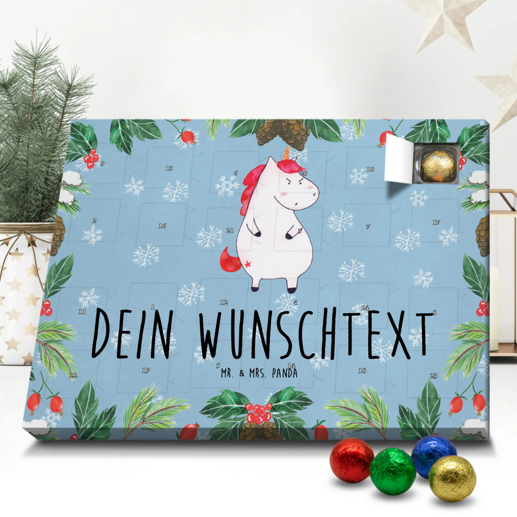 Adventskalender mit Namen Einhorn Wut Adventskalender mit Namen, Personalisierter Adventskalender, Einhörner, Unicorn, Einhorn Deko, Einhorn, Geschenk, Realität, Spaß, Lustlos, Arbeit, Ansage, Büro, Dumme Fragen, wütend, Nein, Lustig