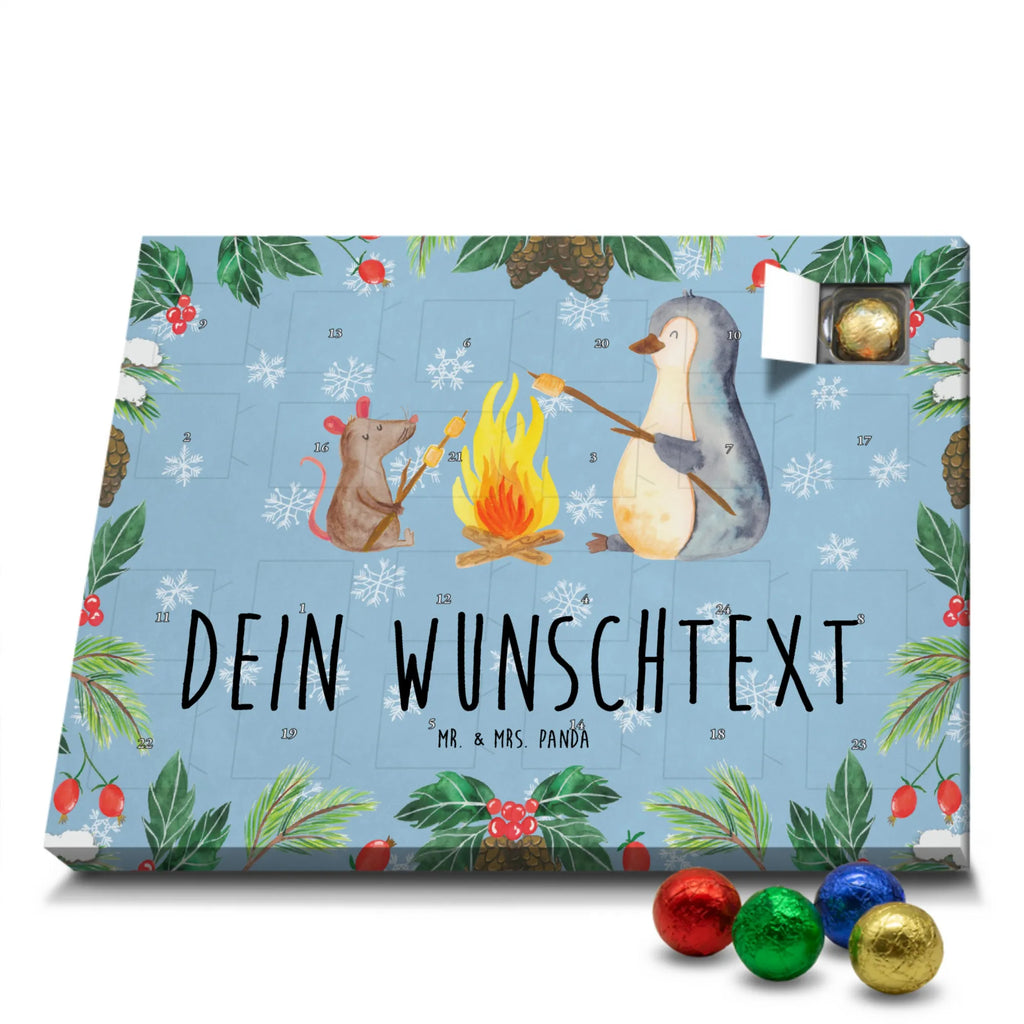 Adventskalender mit Namen Pinguin Lagerfeuer Personalisierter Adventskalender, Adventskalender mit Namen, Pinguin, Lebensspruch, Neustart, Lagerfeuer, Pinguine, Job, Liebe, Grillen, Marshmallows, Feuer, Leben, Arbeit, Motivation, Maus, Büro, Lebensmotivation, Büroalltag